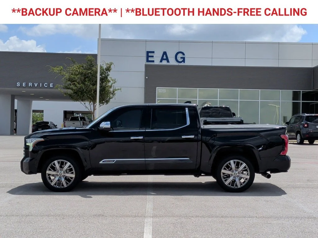 Used 2022 Midnight Black Metallic Toyota Capstone image 5