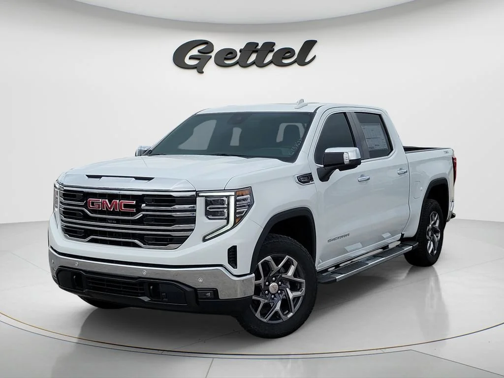 New 2026 Summit White GMC SLT image 1