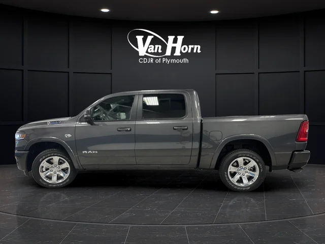 New 2026 Granite Crystal Metallic Clear-Coat Exterior Paint RAM Big Horn/Lone Star image 4