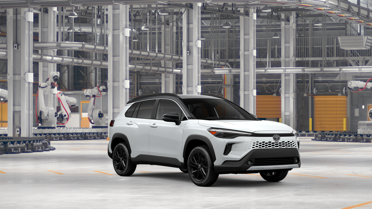 New 2026 Wind Chill Pearl with Jet Black roof Toyota Hybrid XSE image 15