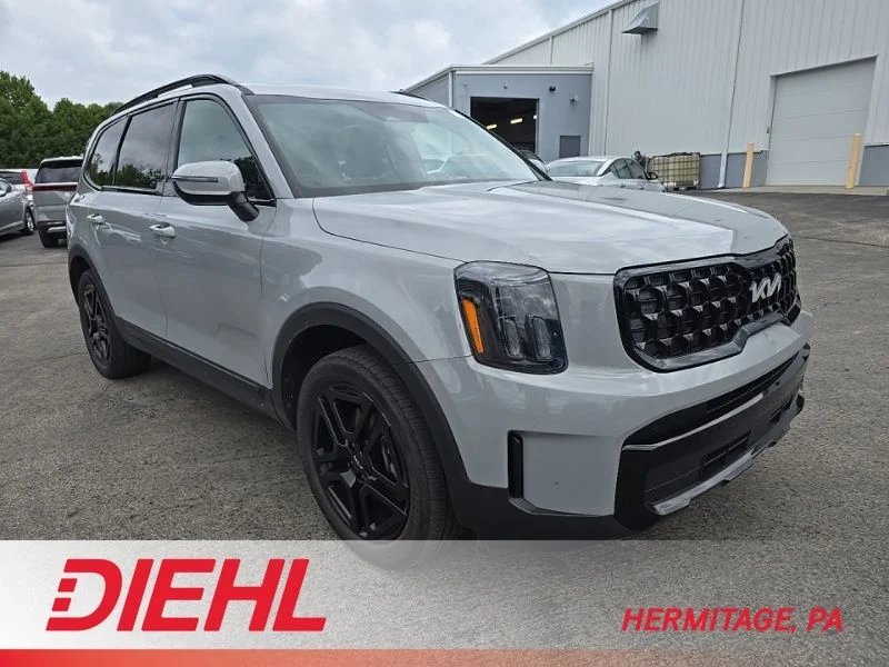 Used 2024 Gray Kia EX X-Line image 1