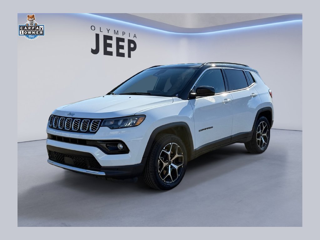 Used 2025 White Jeep Limited image 1