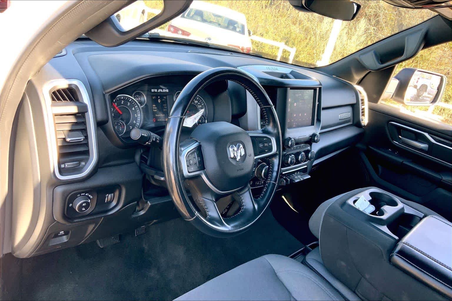 Used 2023 Bright White Clearcoat Ram Big Horn image 18
