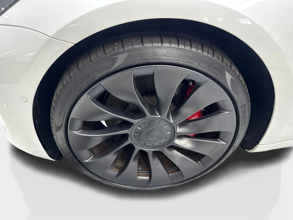 Used 2021 White Tesla Performance image 83