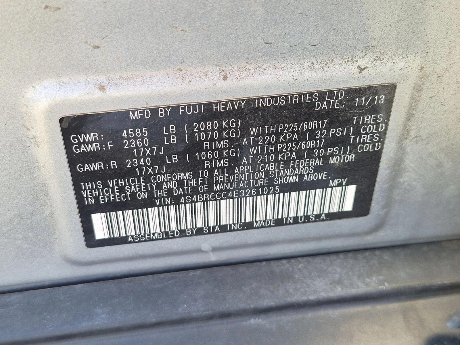 Used 2014 Ice Silver Metallic Subaru 2.5i Premium image 14