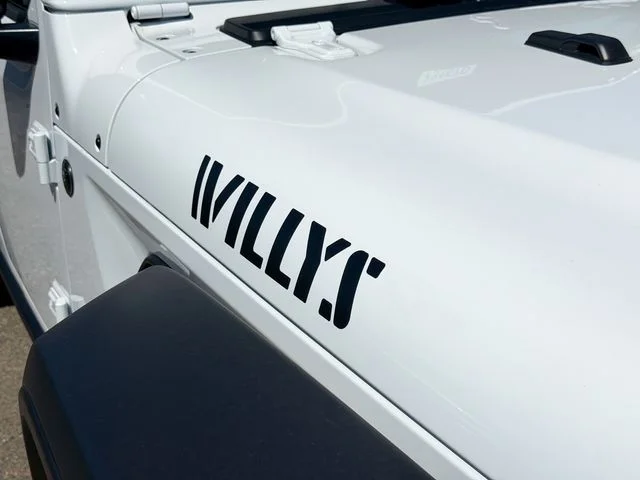 New 2026 Bright White Clear-Coat Exterior Paint Jeep Willys image 6