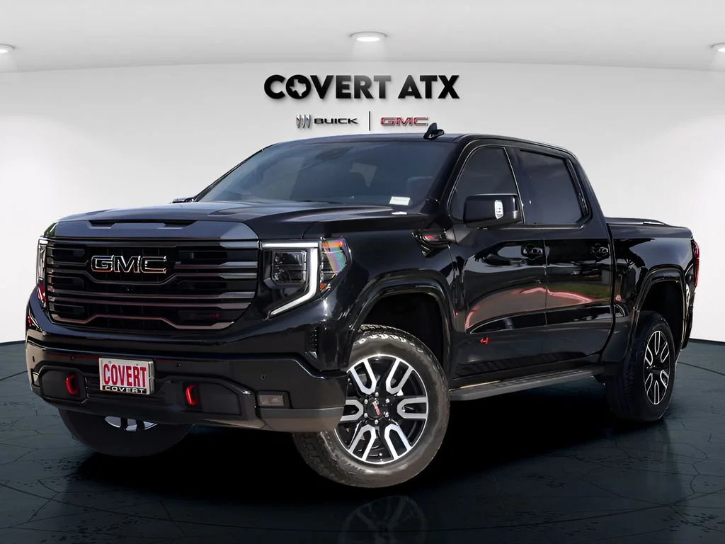 Used 2024 Black GMC AT4 image 1