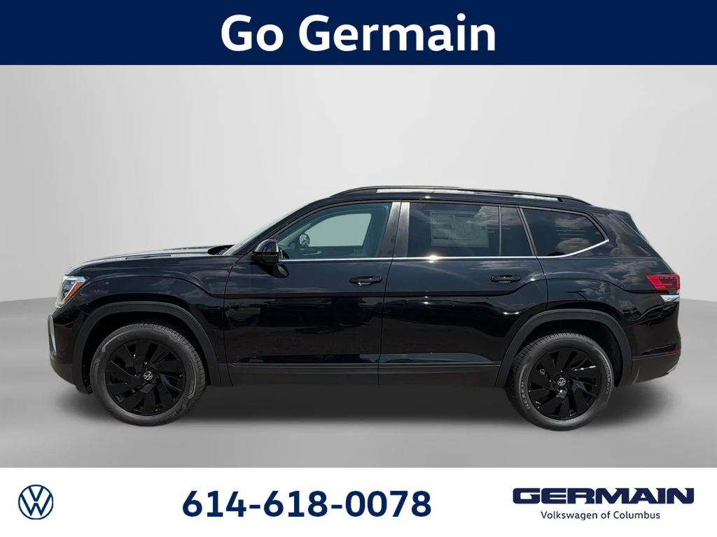 New 2026 Black Volkswagen SE w/Technology image 3
