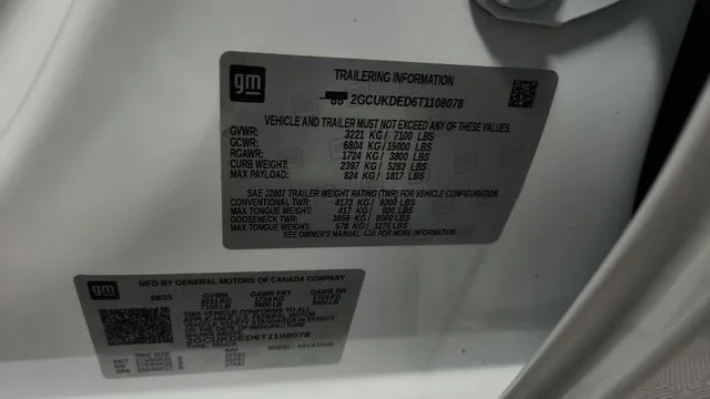Used 2026 White Chevrolet LT image 24