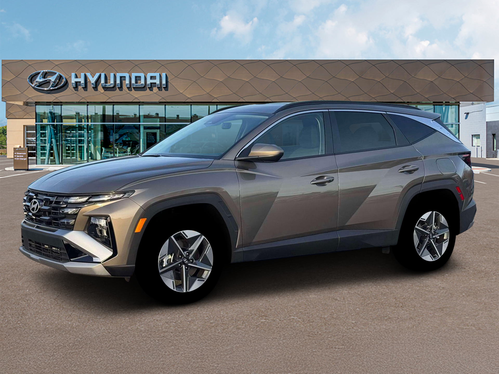 New 2026 Cashmere Bronze Hyundai SEL AWD image 2