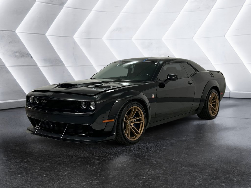 Used 2023 Black Dodge R/T Scat Pack Widebody image 3