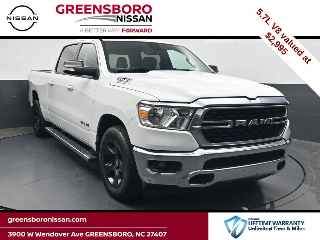 Used 2022 White Ram Big Horn/Lone Star image 1