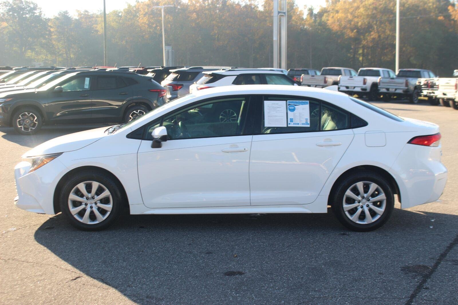 Used 2024 White Toyota LE image 4