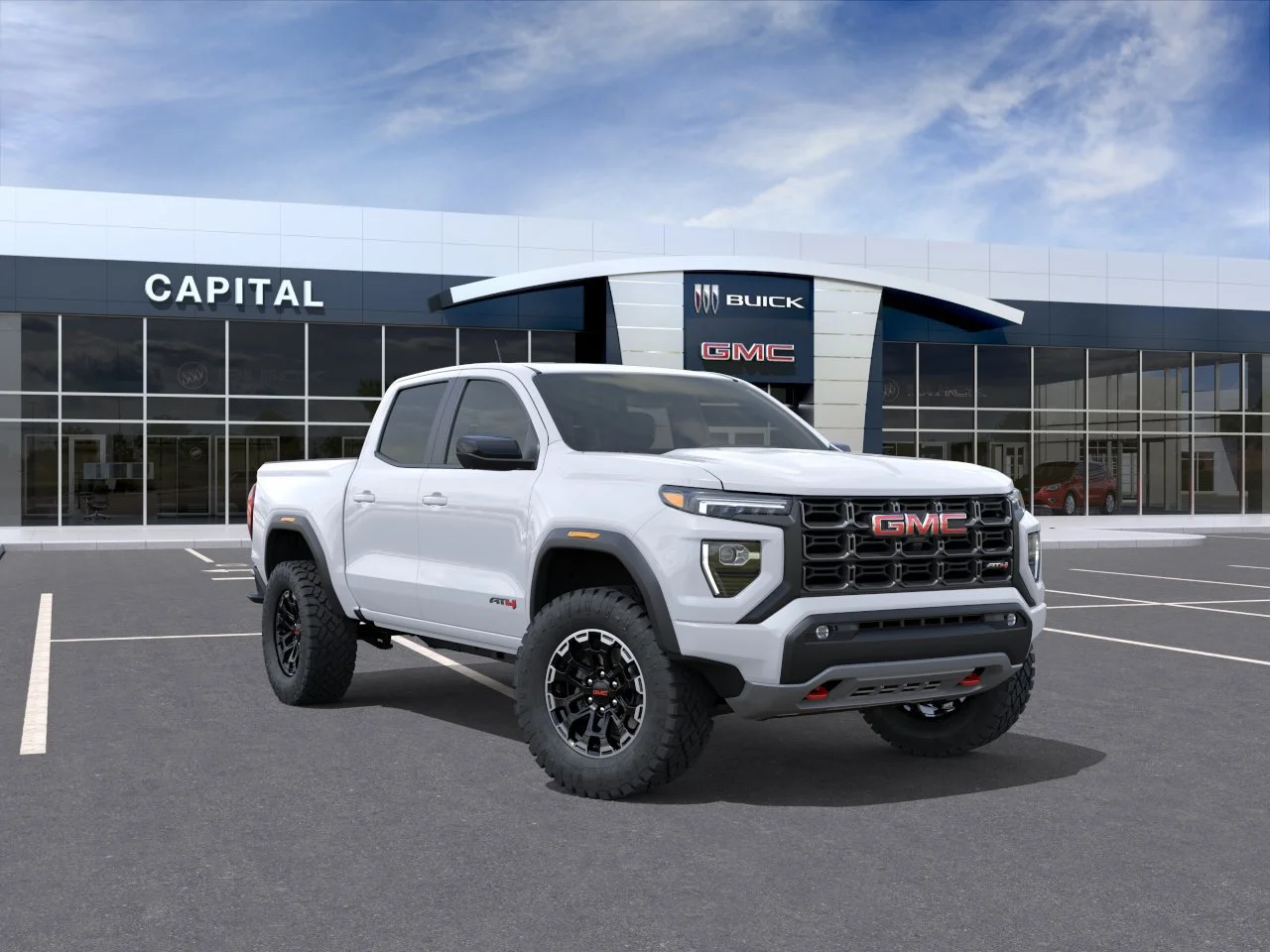 New 2026 Summit White GMC 4WD AT4 image 2
