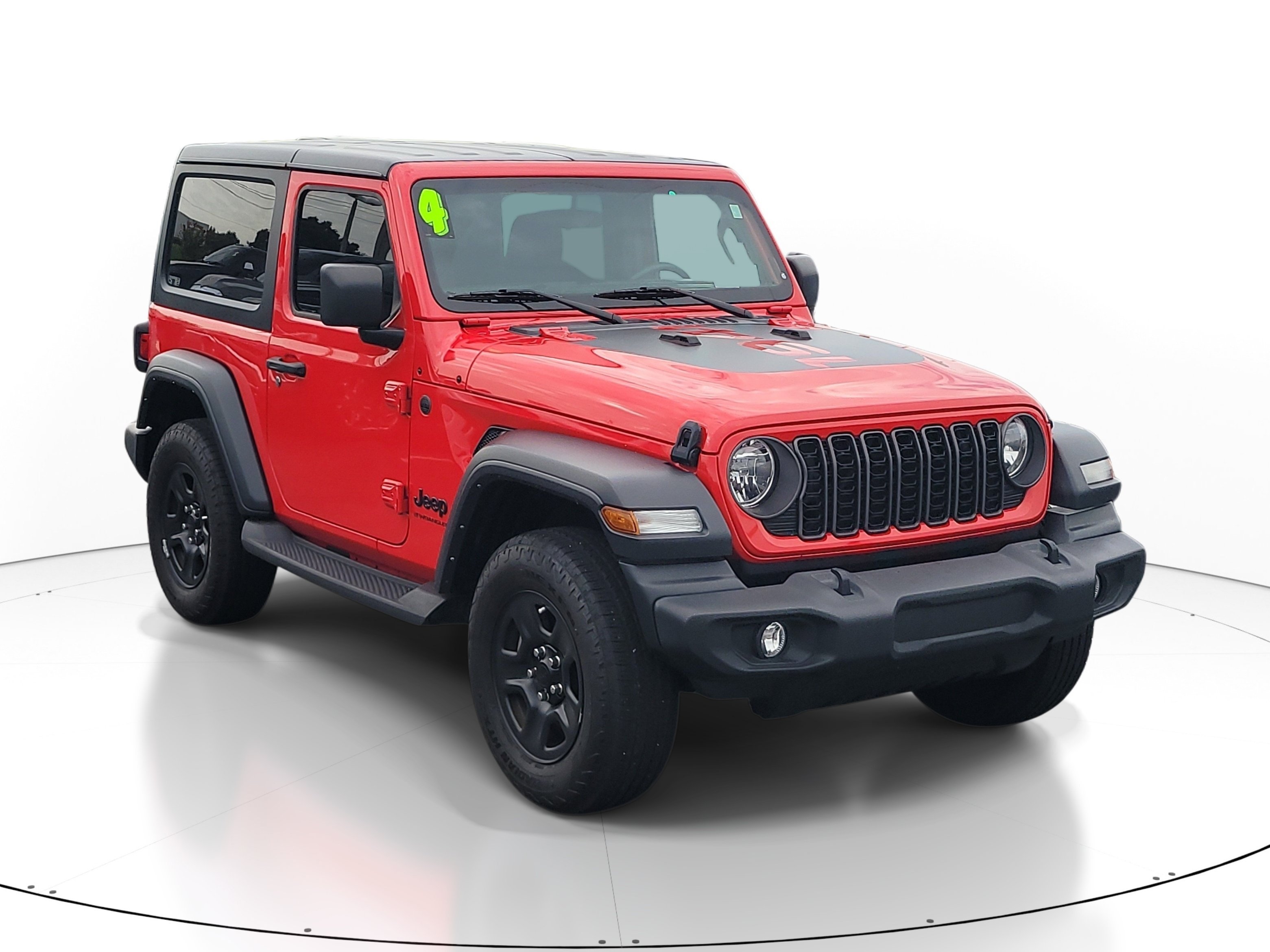 Used 2024 Firecracker Red Clearcoat Jeep Sport image 2