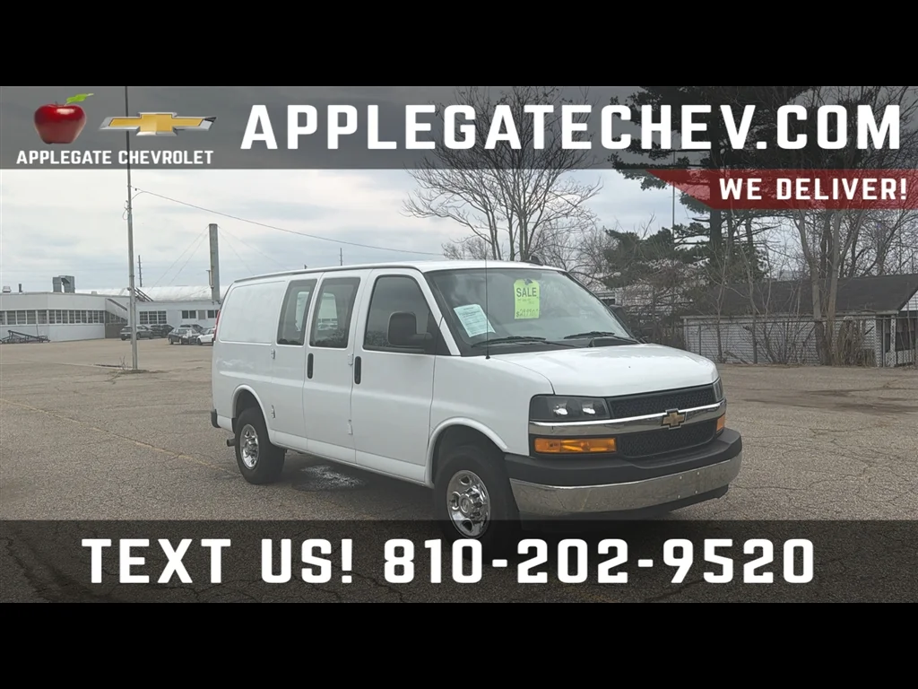 Summit White 2024 Chevrolet Express Cargo 2500 RWD Van Rear-Wheel Drive