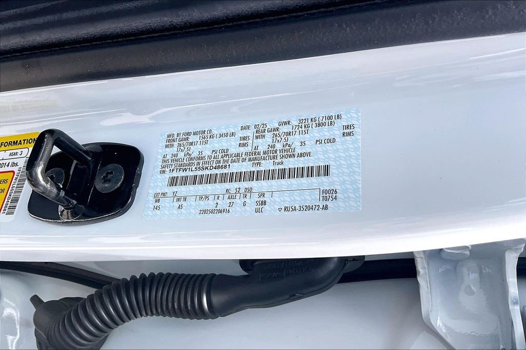 New 2025 Oxford White Ford XL image 11
