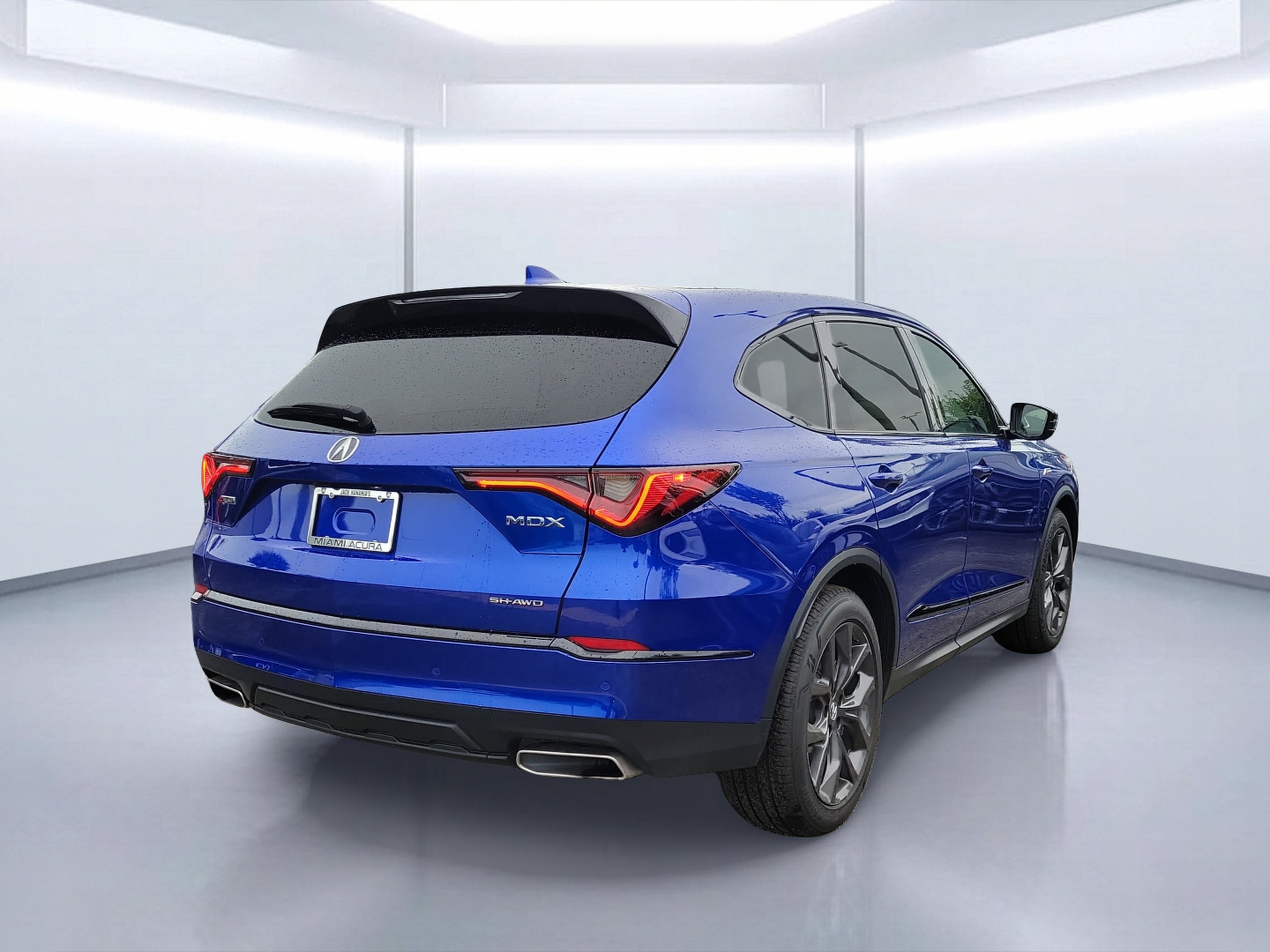 Used 2024 Blue Acura A-Spec SH-AWD image 4