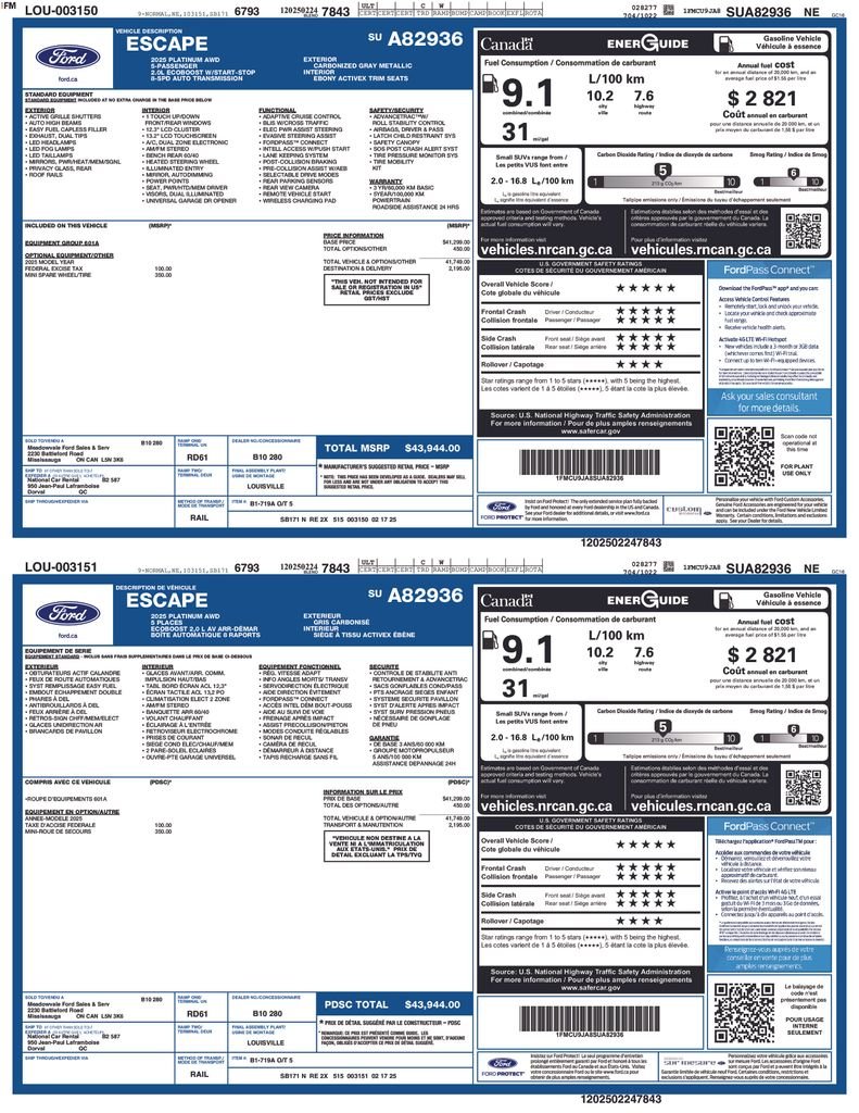 Used 2025  Ford Platinum image 24