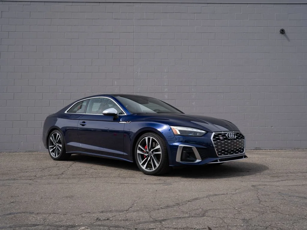 Used 2022 Blue Audi 3.0T Premium Plus image 9