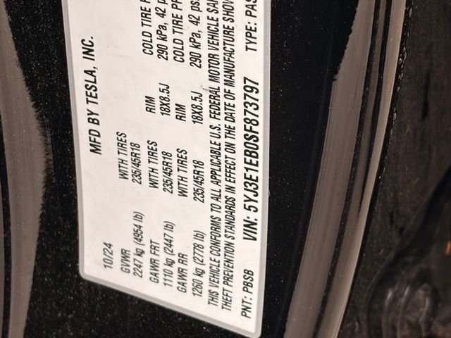 Used 2025 Black Tesla Long Range image 18