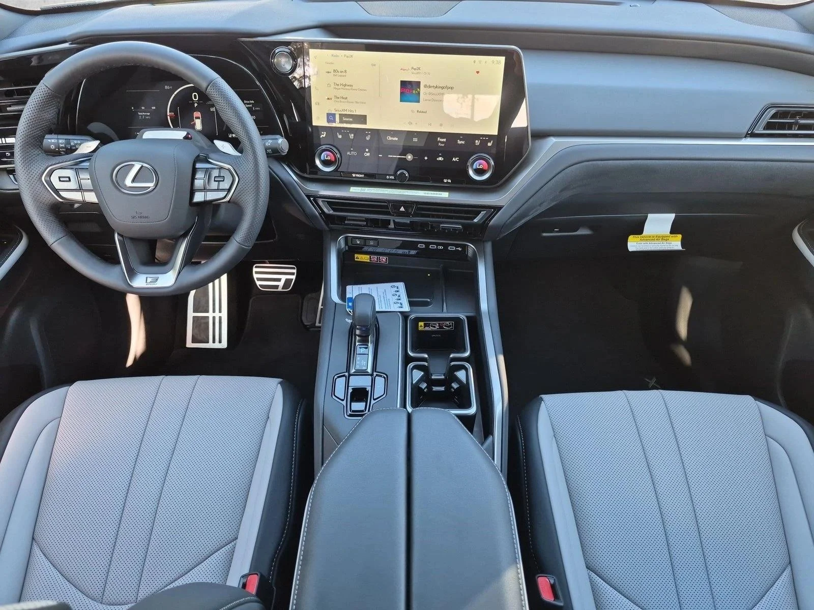 New 2026 Caviar Lexus TX 500h F SPORT PERFORMANCE PREMIUM AWD image 15