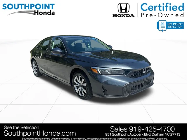 2026 Honda Civic Sedan 2WD LX