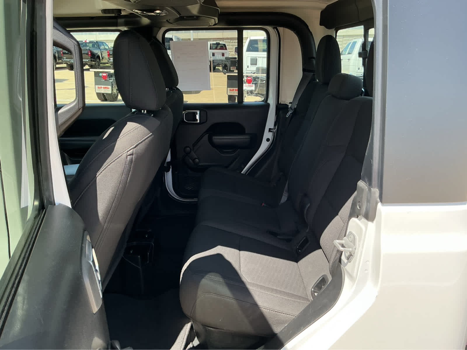 Used 2023 Bright White Clearcoat Jeep Sport image 17