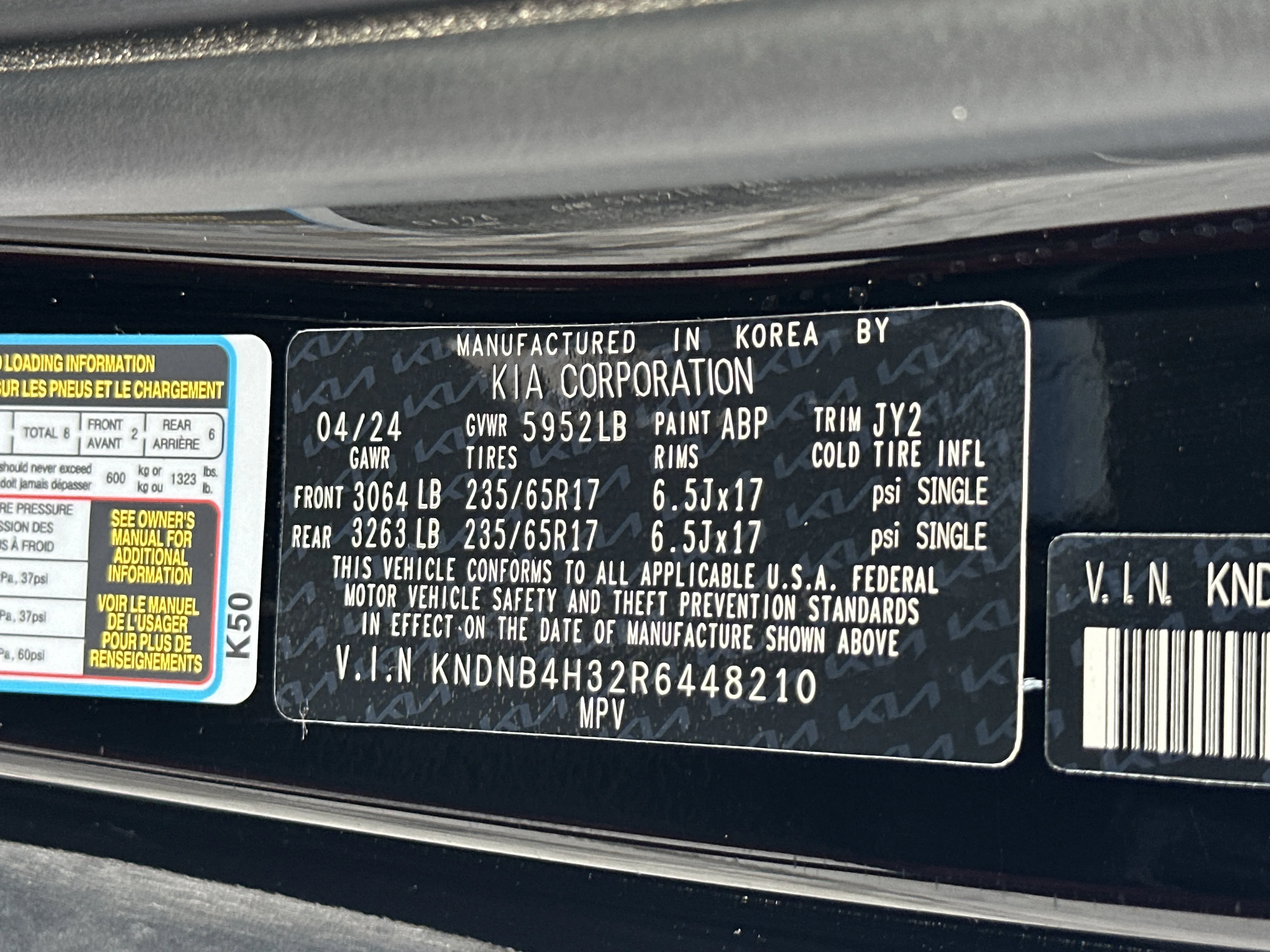 Certified Used 2024 Aurora Black Pearl Kia LX image 38