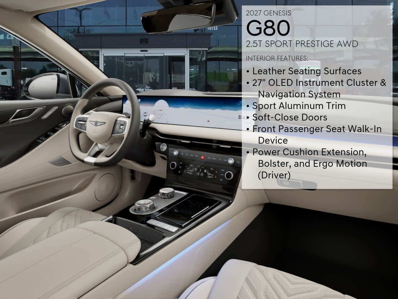 New 2027 Ceres Blue Genesis 2.5T Sport Prestige image 17