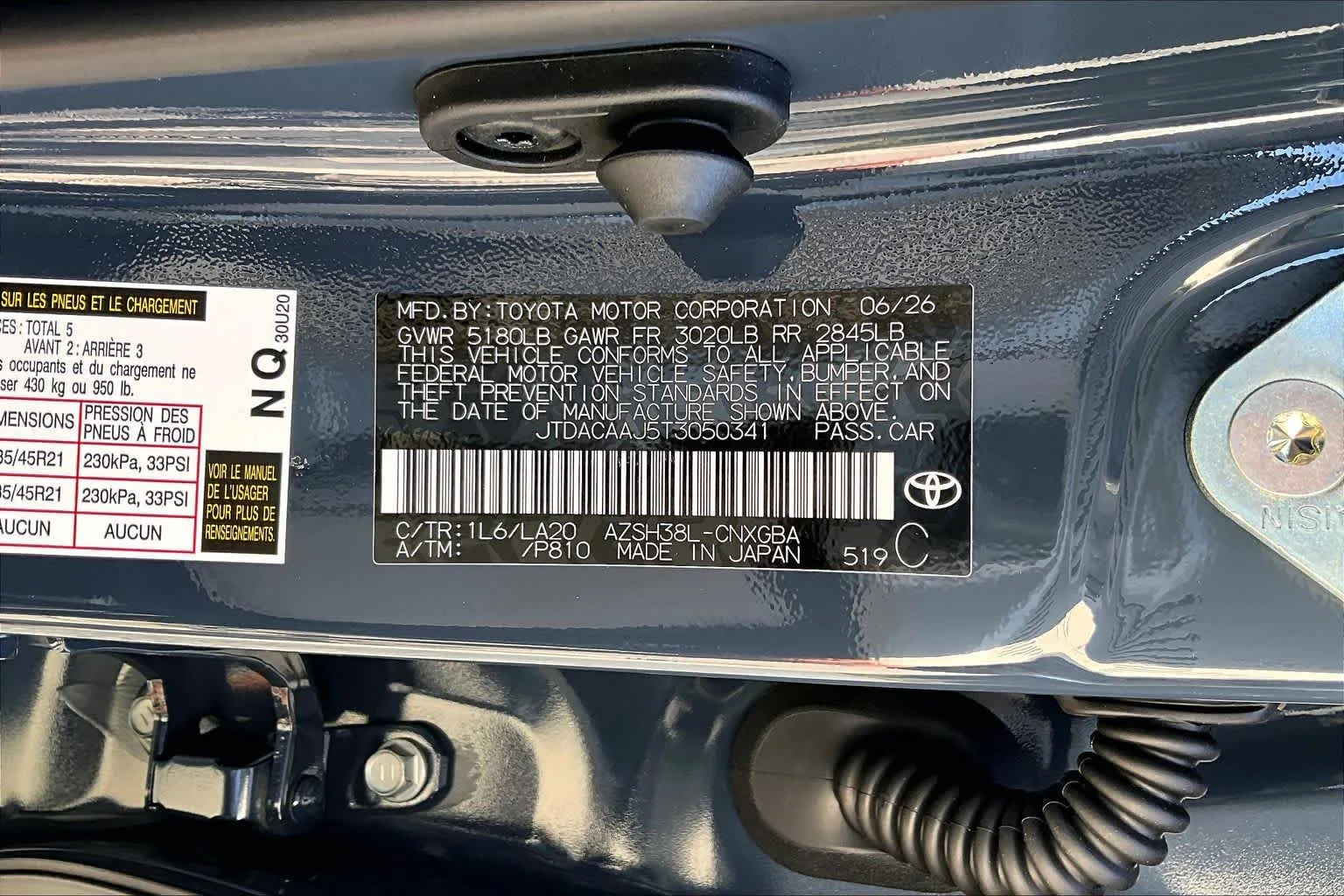 New 2026 Storm Cloud Toyota Limited image 22