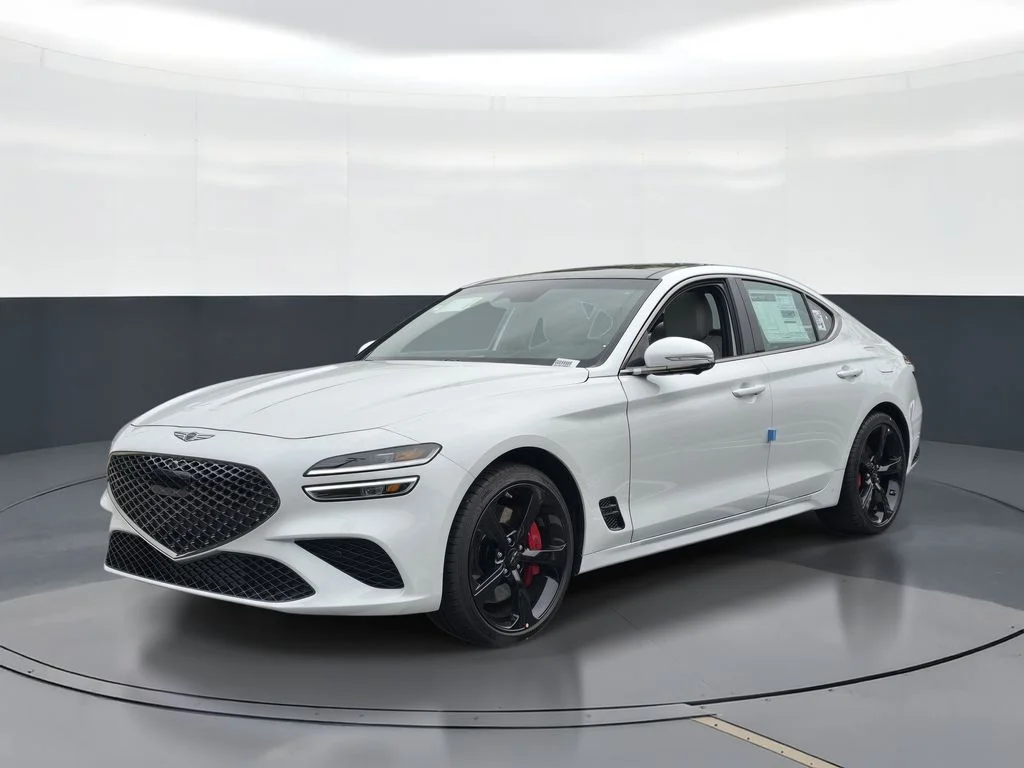 New 2026 White Genesis 3.3T Sport Prestige image 1
