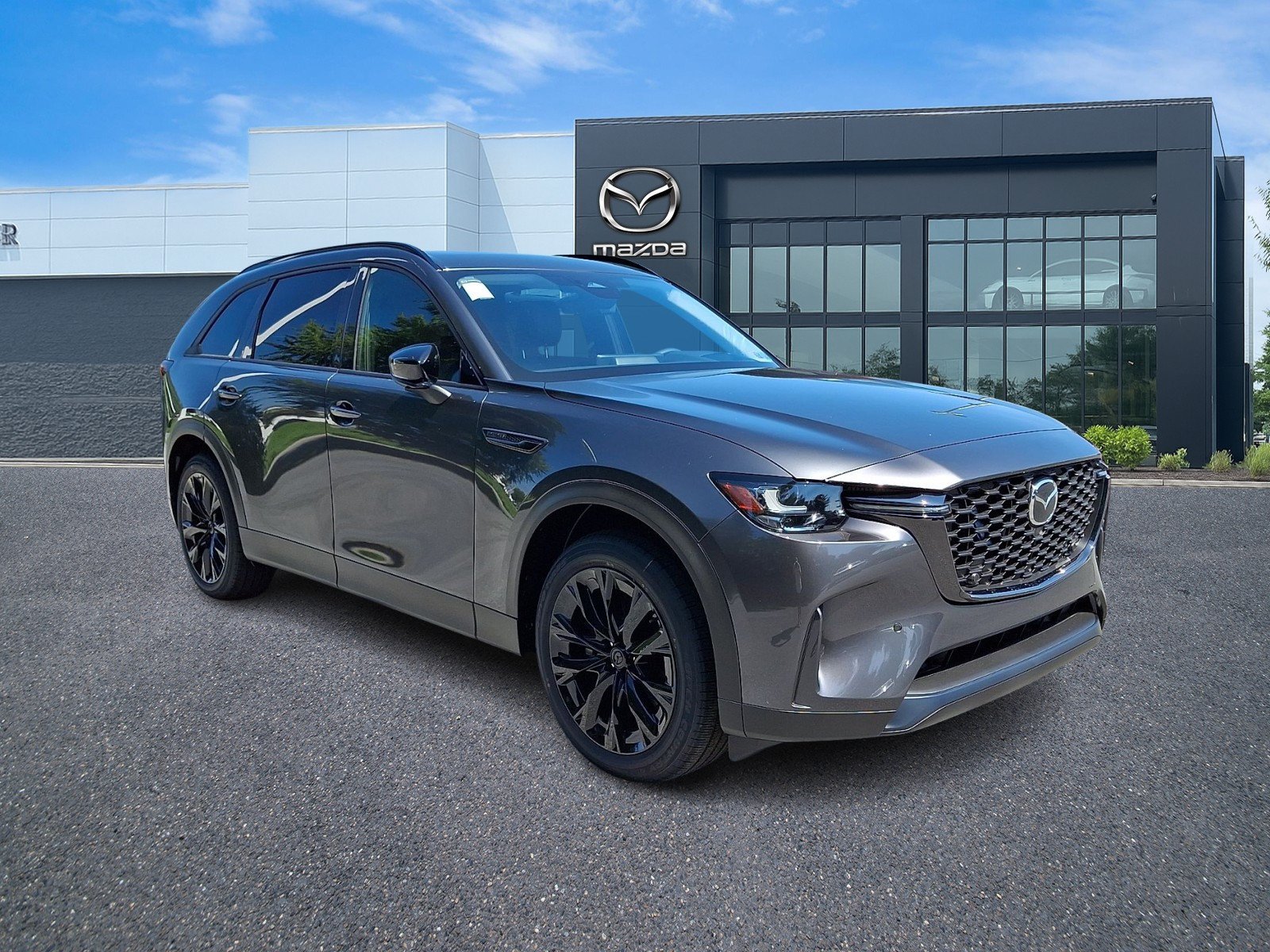 New 2026 Machine Gray Metallic Mazda Premium Sport image 1