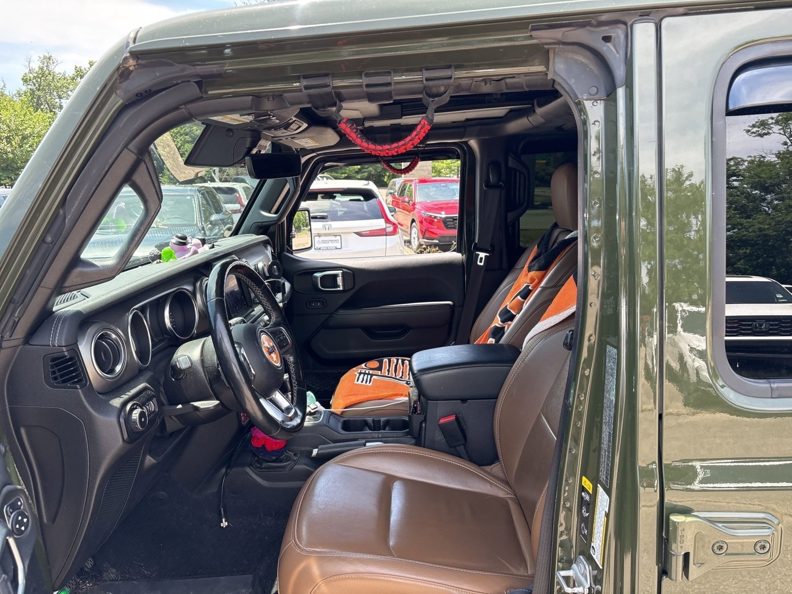 Used 2021 Sarge Green Clearcoat Jeep Unlimited Rubicon image 4