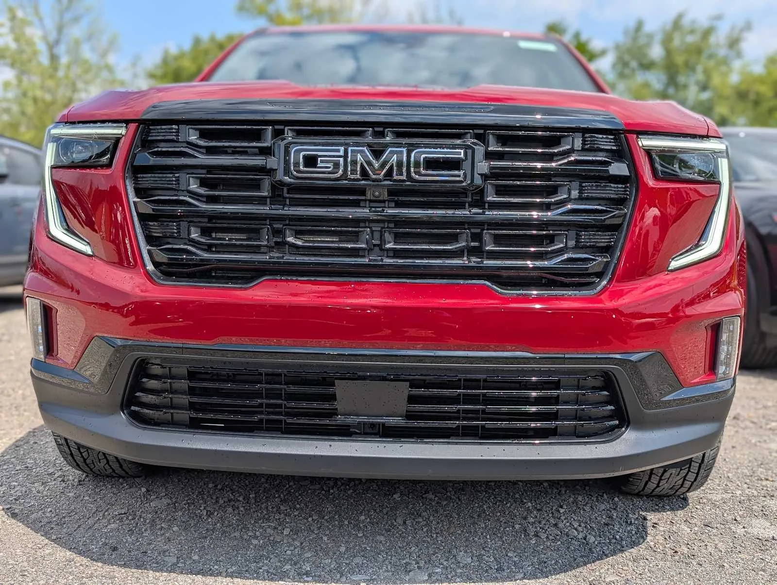 New 2026 Volcanic Red Tintcoat GMC Elevation image 2