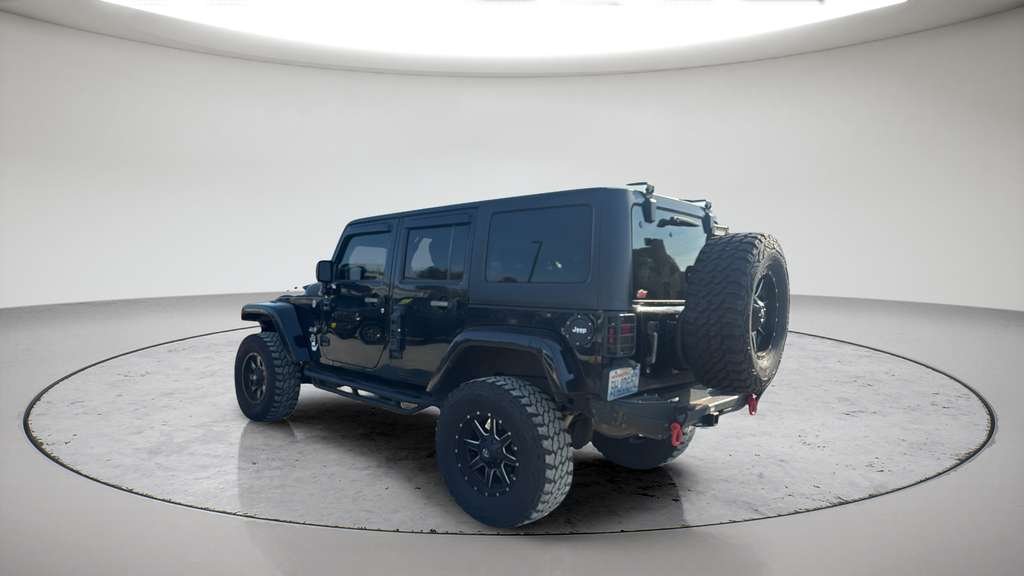Used 2015 Black Jeep Unlimited Sahara image 8