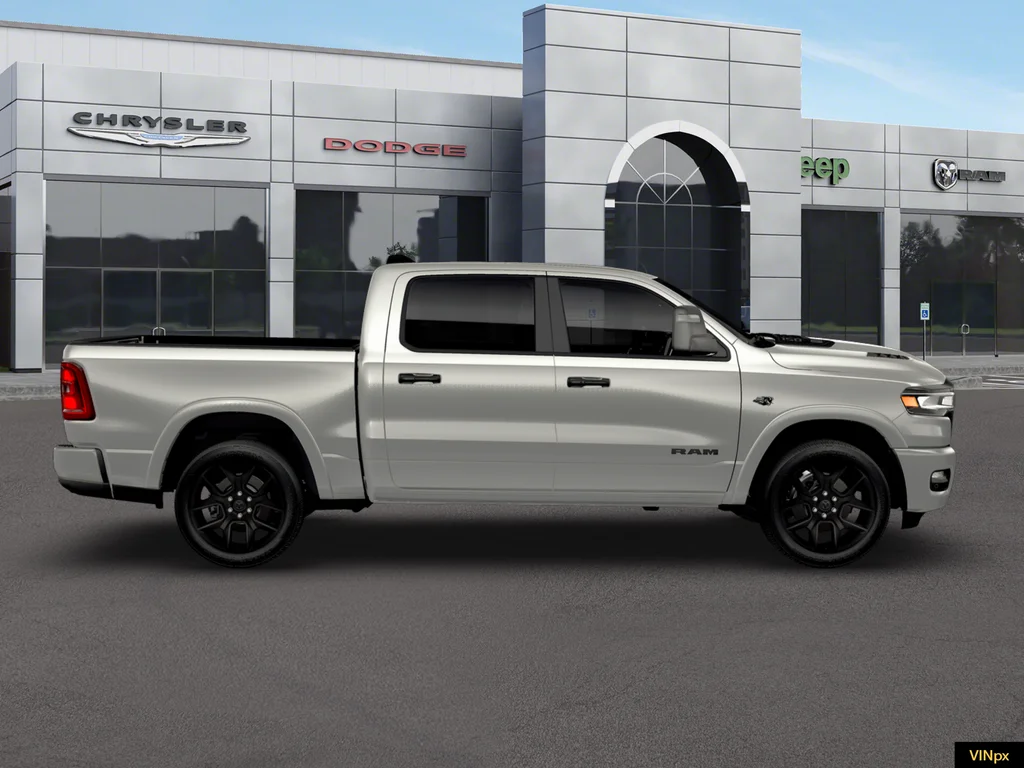 New 2026 Silver Zynith Exterior Paint RAM Laramie image 6