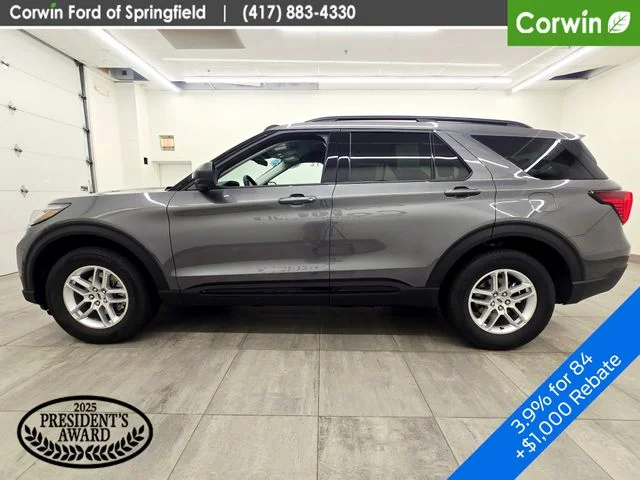 New 2026 Carbonized Gray Metallic Ford Active image 2