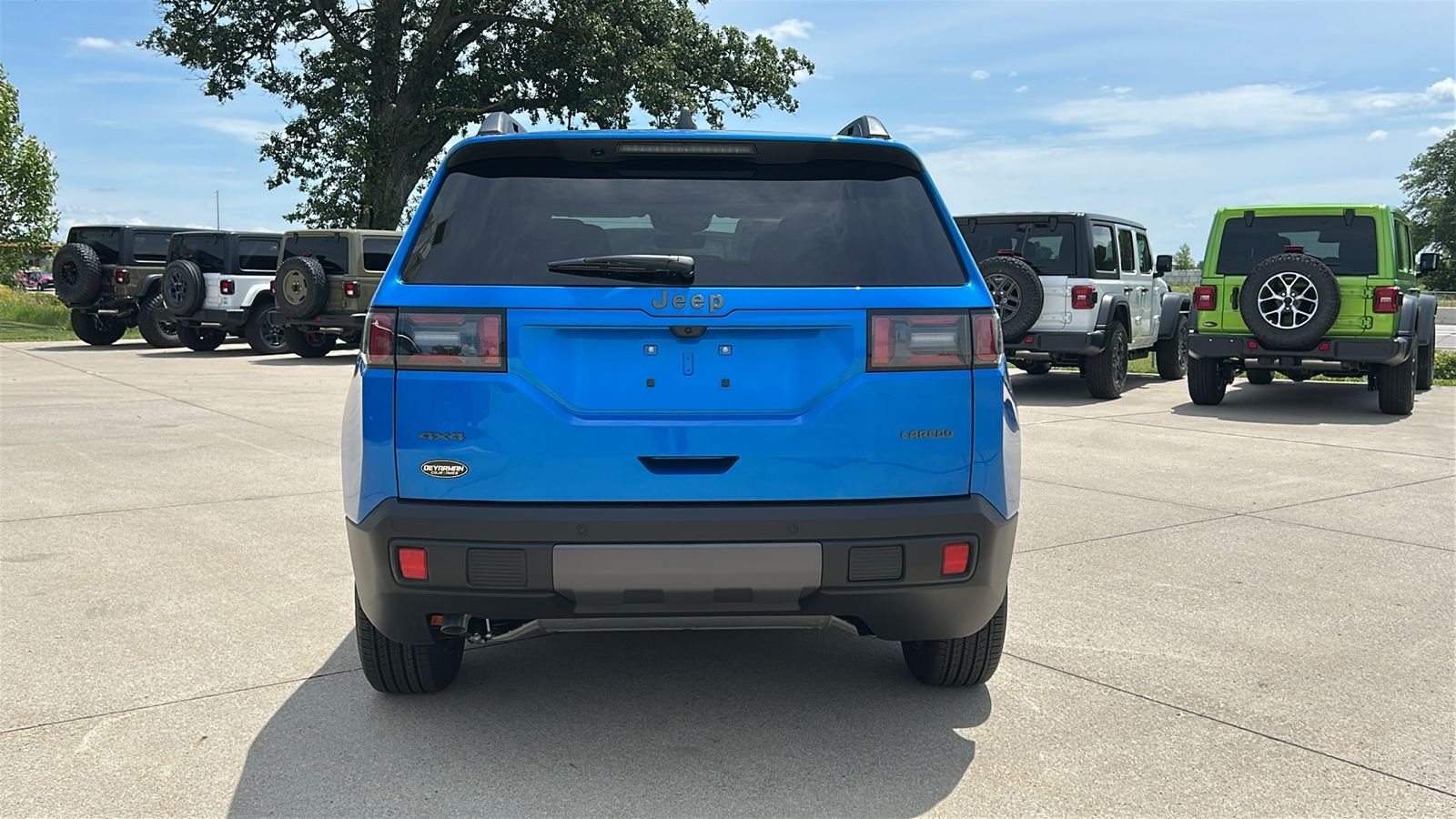 New 2026 Hydro Blue Pearlcoat Jeep Laredo image 5