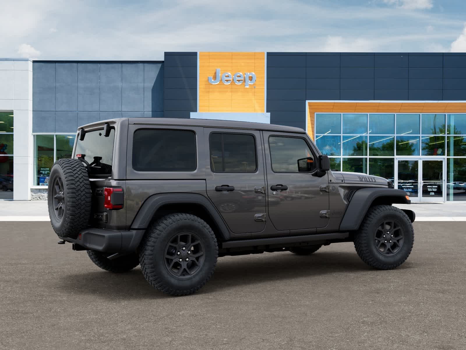 New 2026 Granite Crystal Metallic Clearcoat Jeep Willys image 4