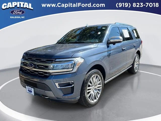 Used 2022 Blue Ford Platinum image 1