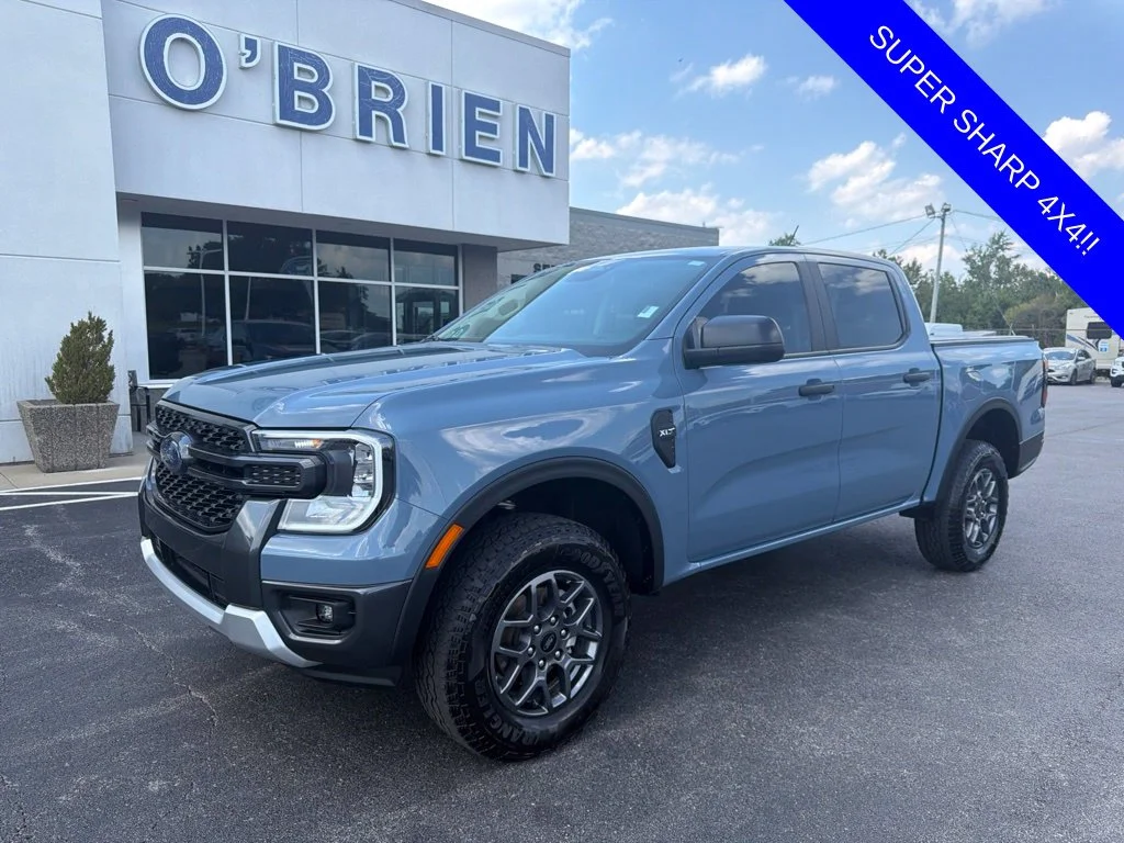 Used 2025 Azure Gray Metallic Ford XLT image 1