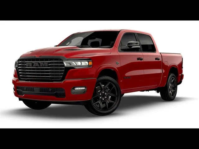 New 2026 Molten Red Pearl-Coat Exterior Paint RAM Laramie image 1