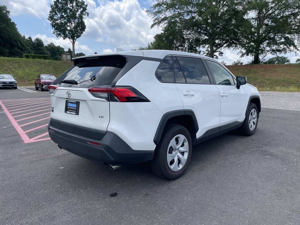 Used 2024 White Toyota LE image 3