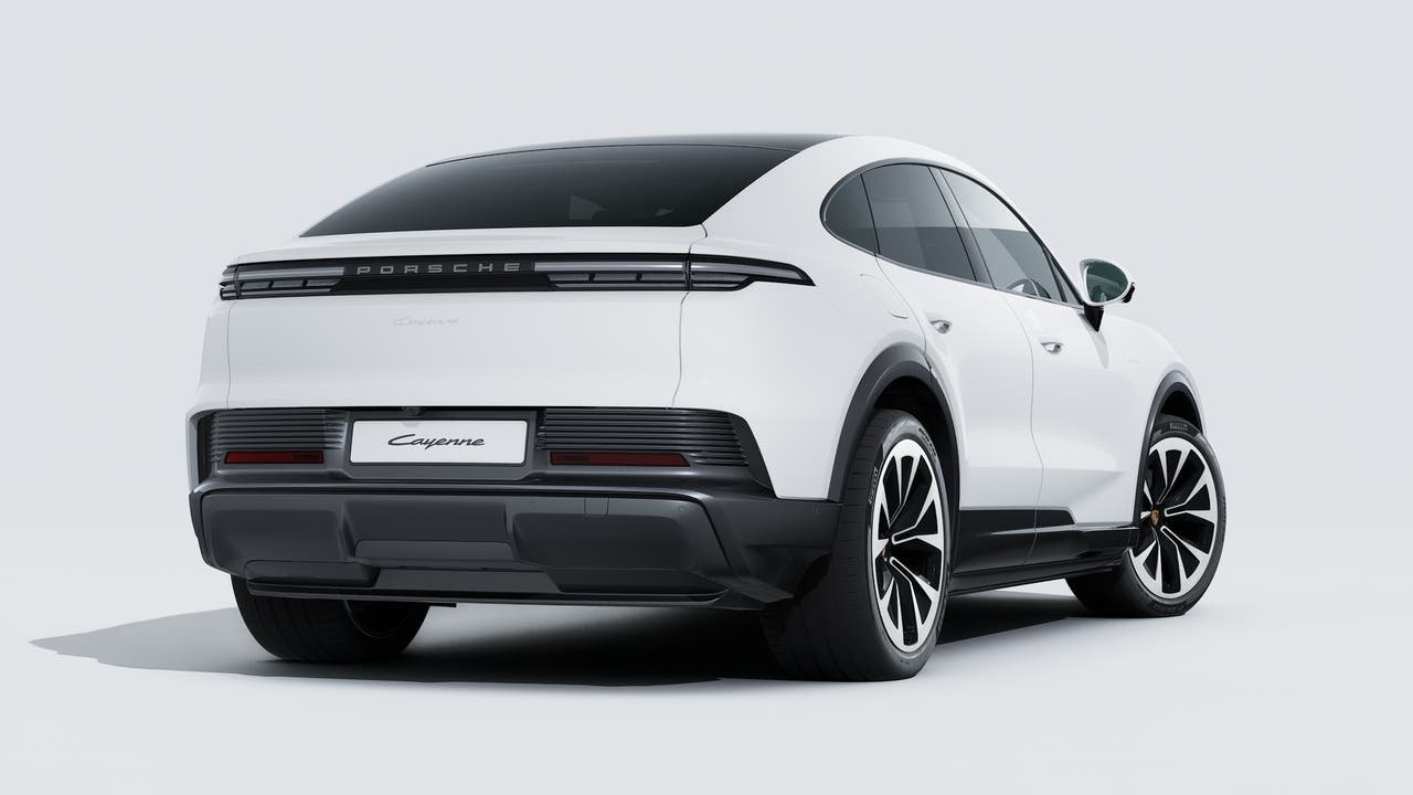 New 2026 White Porsche Coupe Electric image 9
