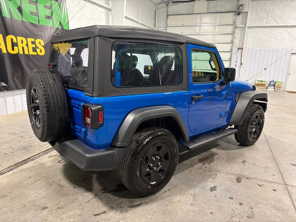 Certified Used 2025 Hydro Blue Pearlcoat Jeep Sport image 7