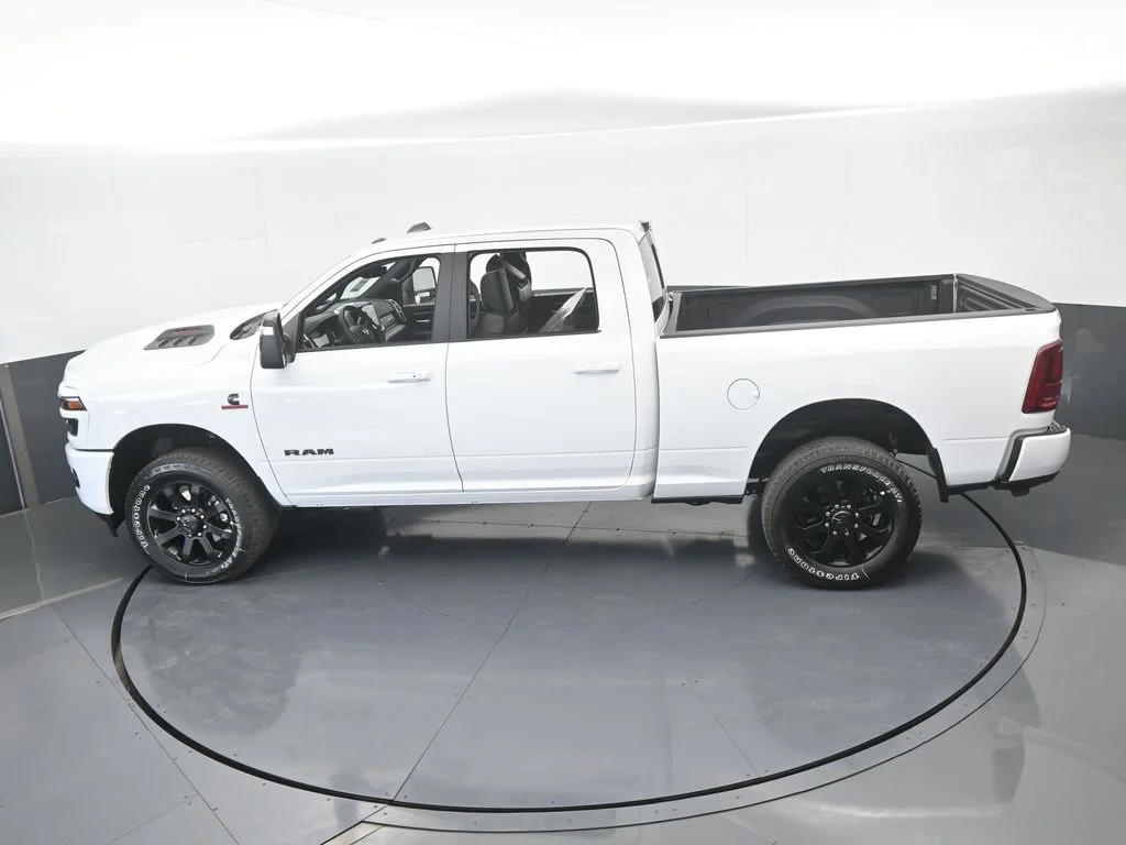 New 2026 Bright White Clear-Coat Exterior Paint RAM Laramie image 47
