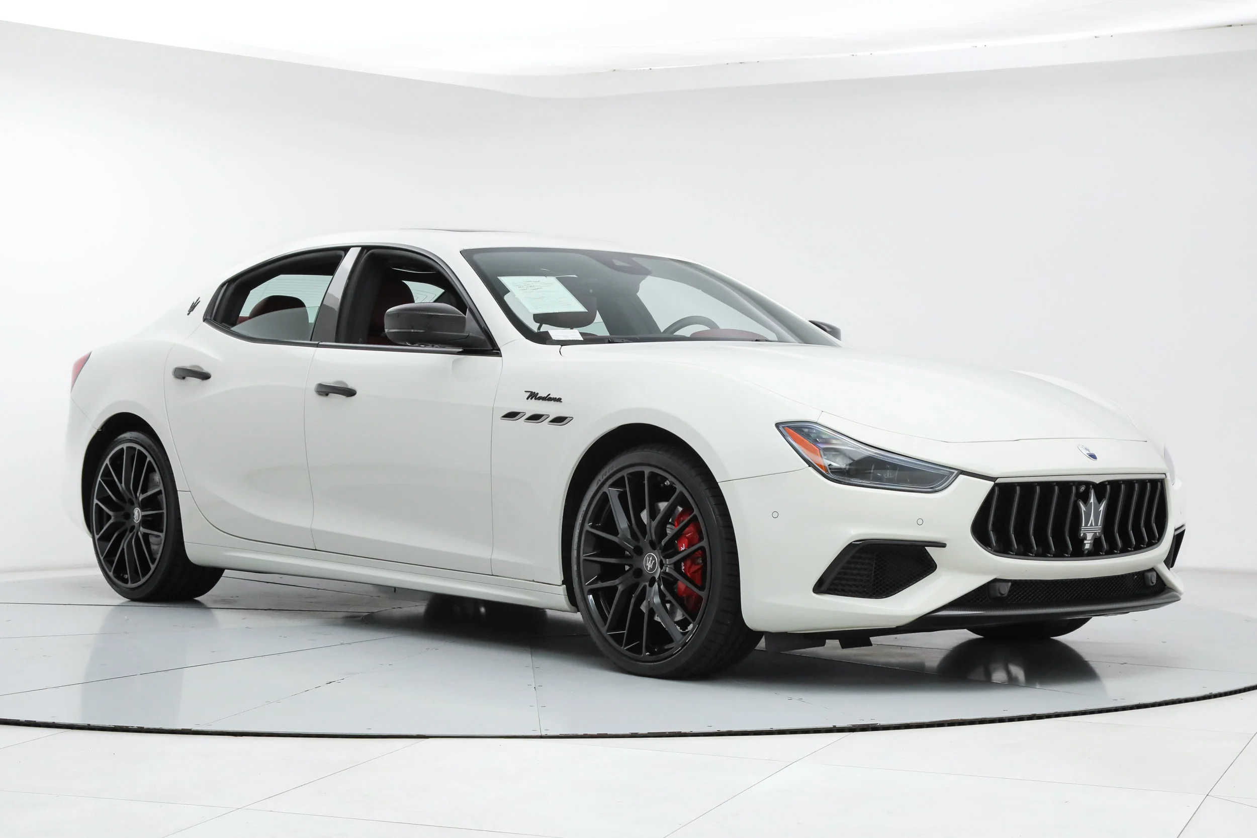 Certified Used 2023 White Maserati Modena image 7