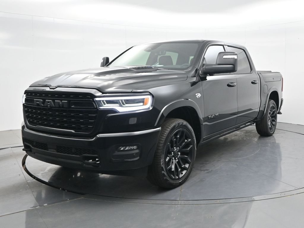 New 2026 Diamond Black Crystal Pearlcoat RAM Limited image 1