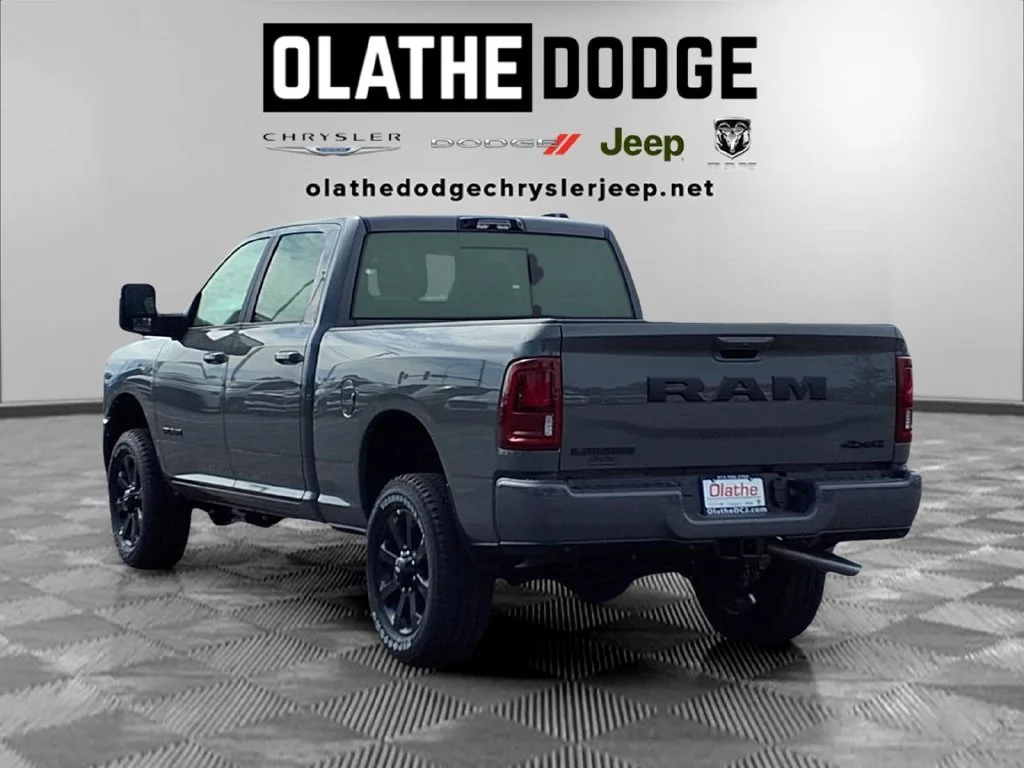 New 2027 Ceramic Gray Clear-Coat Exterior Paint RAM Laramie image 3